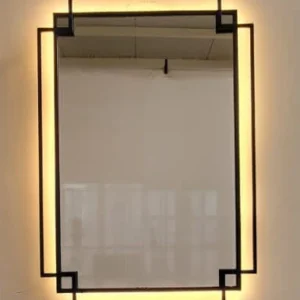 Duet Mirror in Black