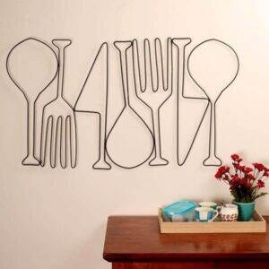 Food For Thought Metal Wall Art