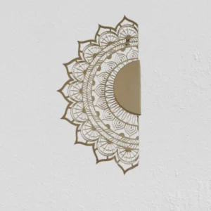 Half Mandala Wall Art