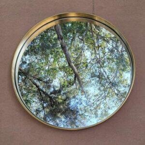 Round Glam Mirror