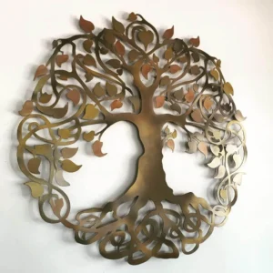 Autumn Tree of Life in Metal